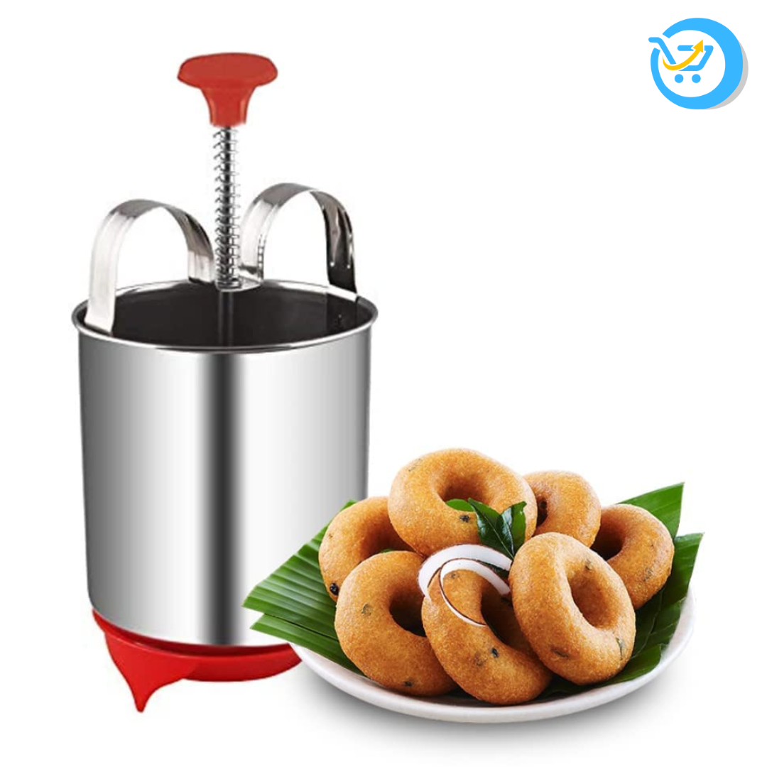 Stainless Steel Medu Vada Maker With Stand