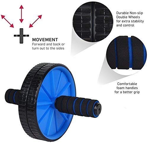 Tummy Trimmer, Twister, ABS Wheel roller [Combo of 3]