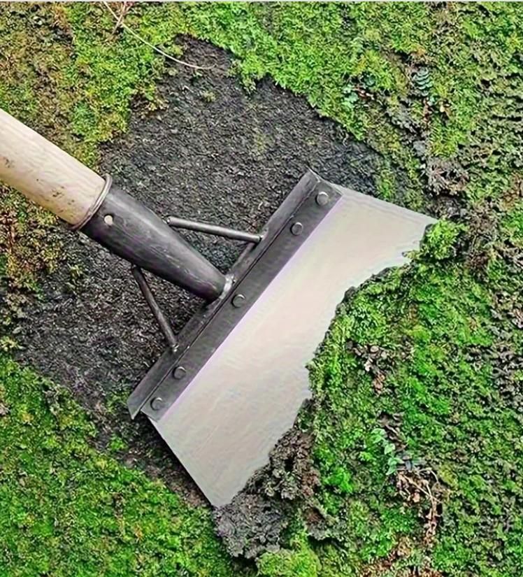 Heavy Duty Multifunctional Deep Cleaning Flat Shovel