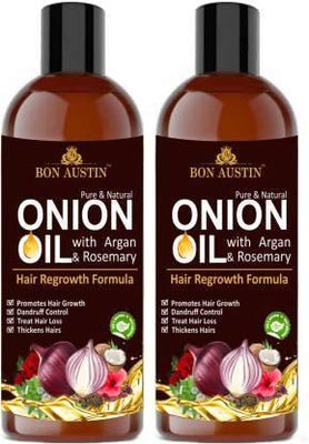 Bon Austin 100% Pure & Natural Onion  Hair Oil (Pack of 2)