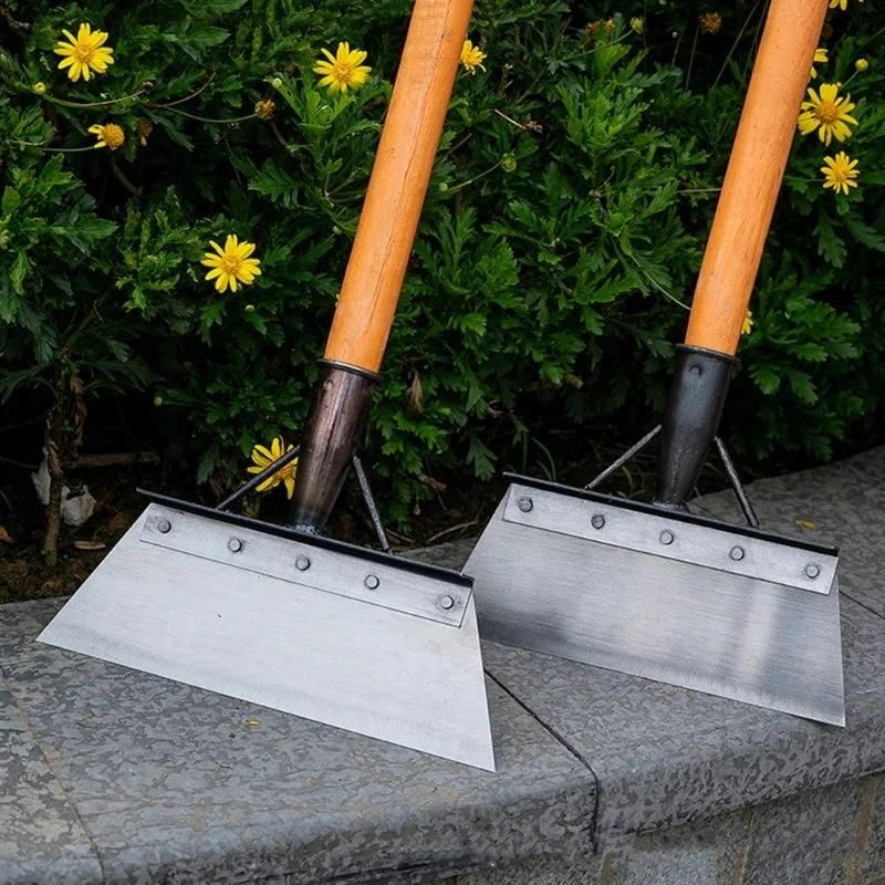 Heavy Duty Multifunctional Deep Cleaning Flat Shovel