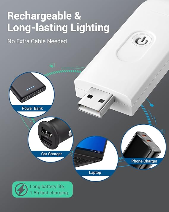 Book Reading Lights USB Rechargeable