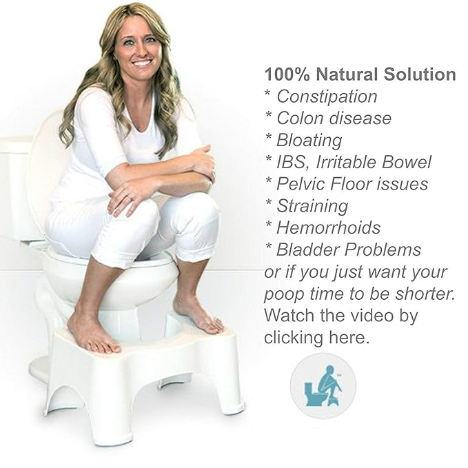 Anti-Constipation Potty Stool with Air Freshener Slot