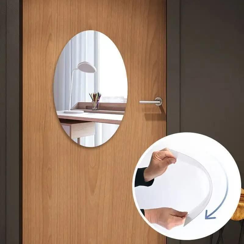 Combo of 1 Oval Shape & 1 Square Shape Mirror