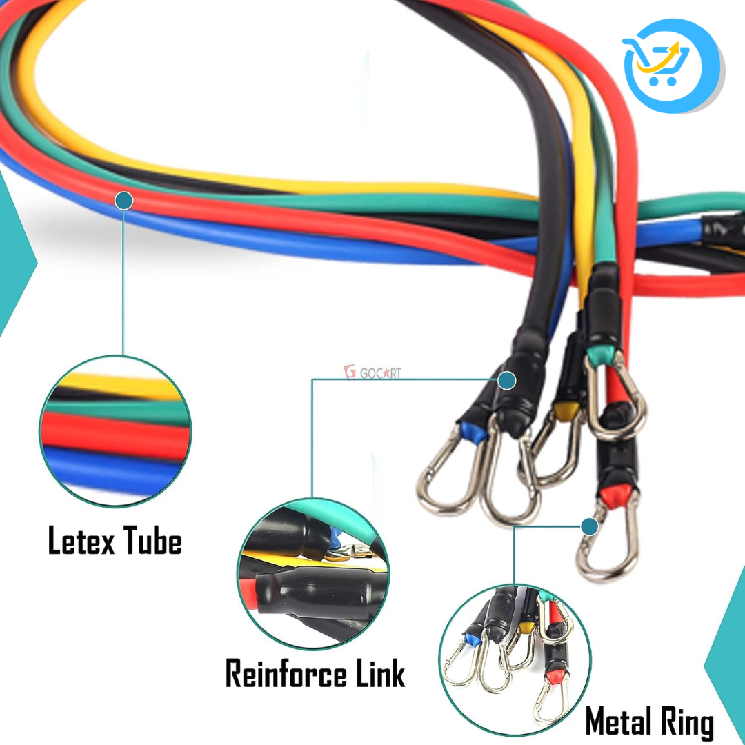 Resistance Bands, Include 11 GYM items