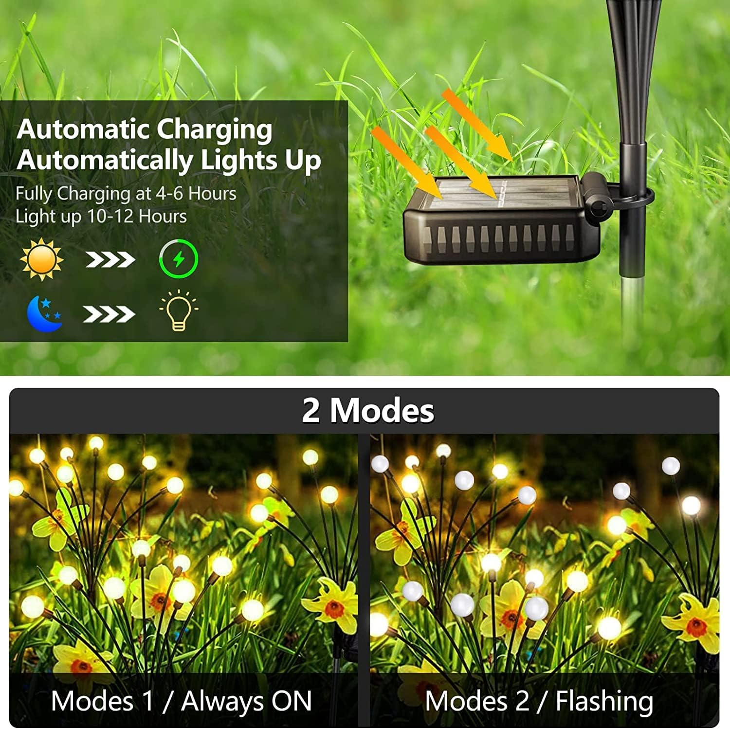 Solar Waterproof Garden Light