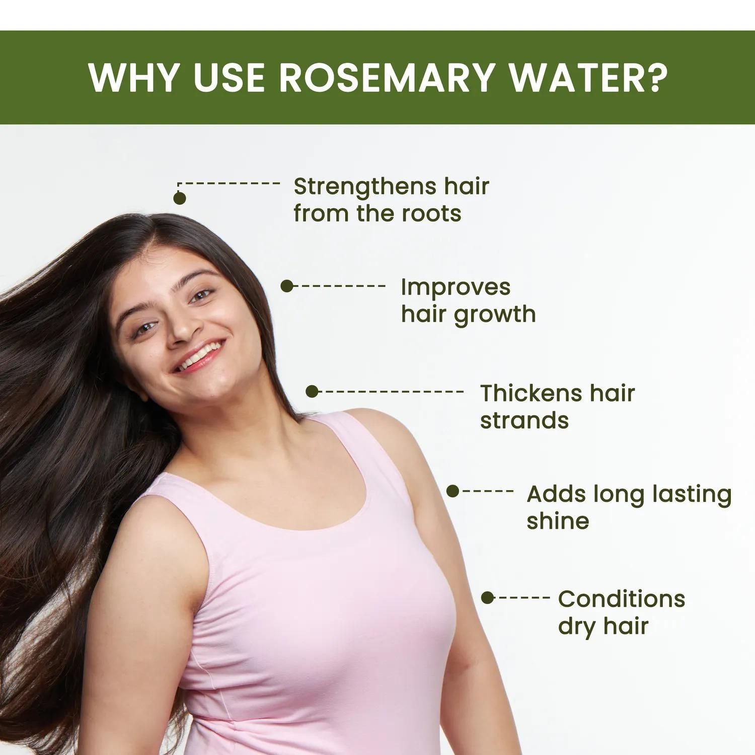 Alps Goodness 100% Pure Rosemary Water, Hair Spray For Regrowth, Buy 1 Get 2 Free