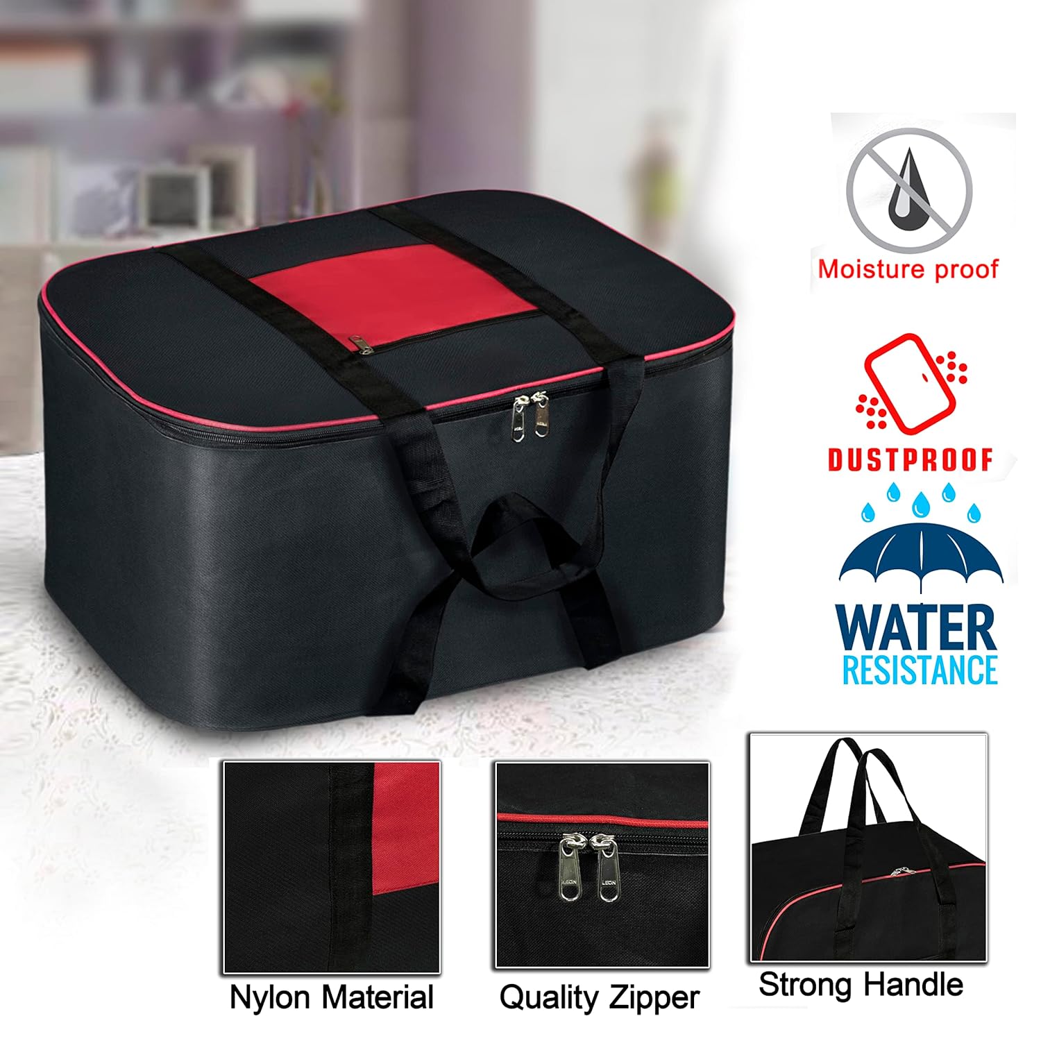 Moisture Proof Nylon Large Size Storage Bag (54 x 46 x 28 cm)