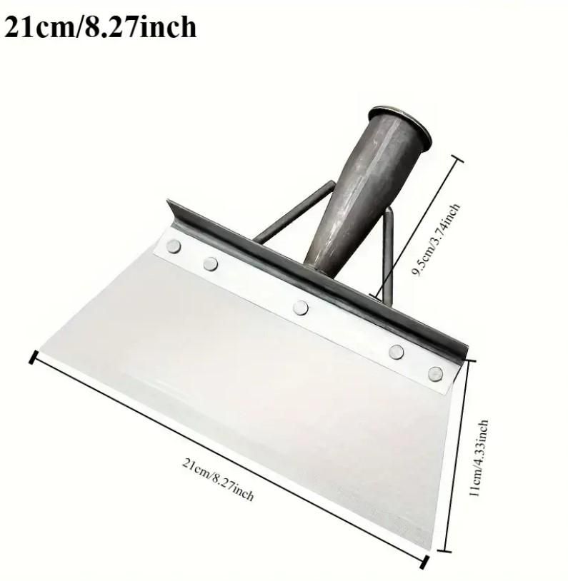 Heavy Duty Multifunctional Deep Cleaning Flat Shovel