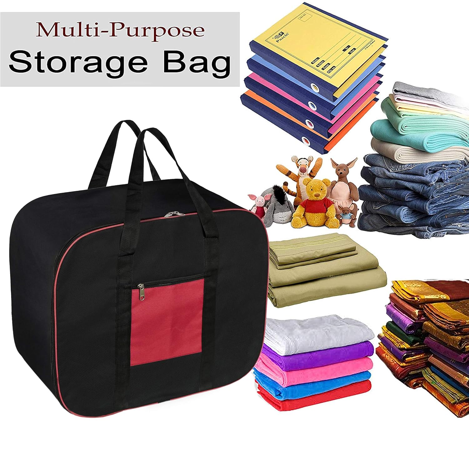 Moisture Proof Nylon Large Size Storage Bag (54 x 46 x 28 cm)