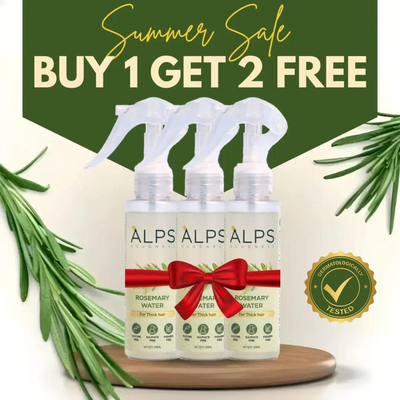 Alps Goodness 100% Pure Rosemary Water, Hair Spray For Regrowth, Buy 1 Get 2 Free