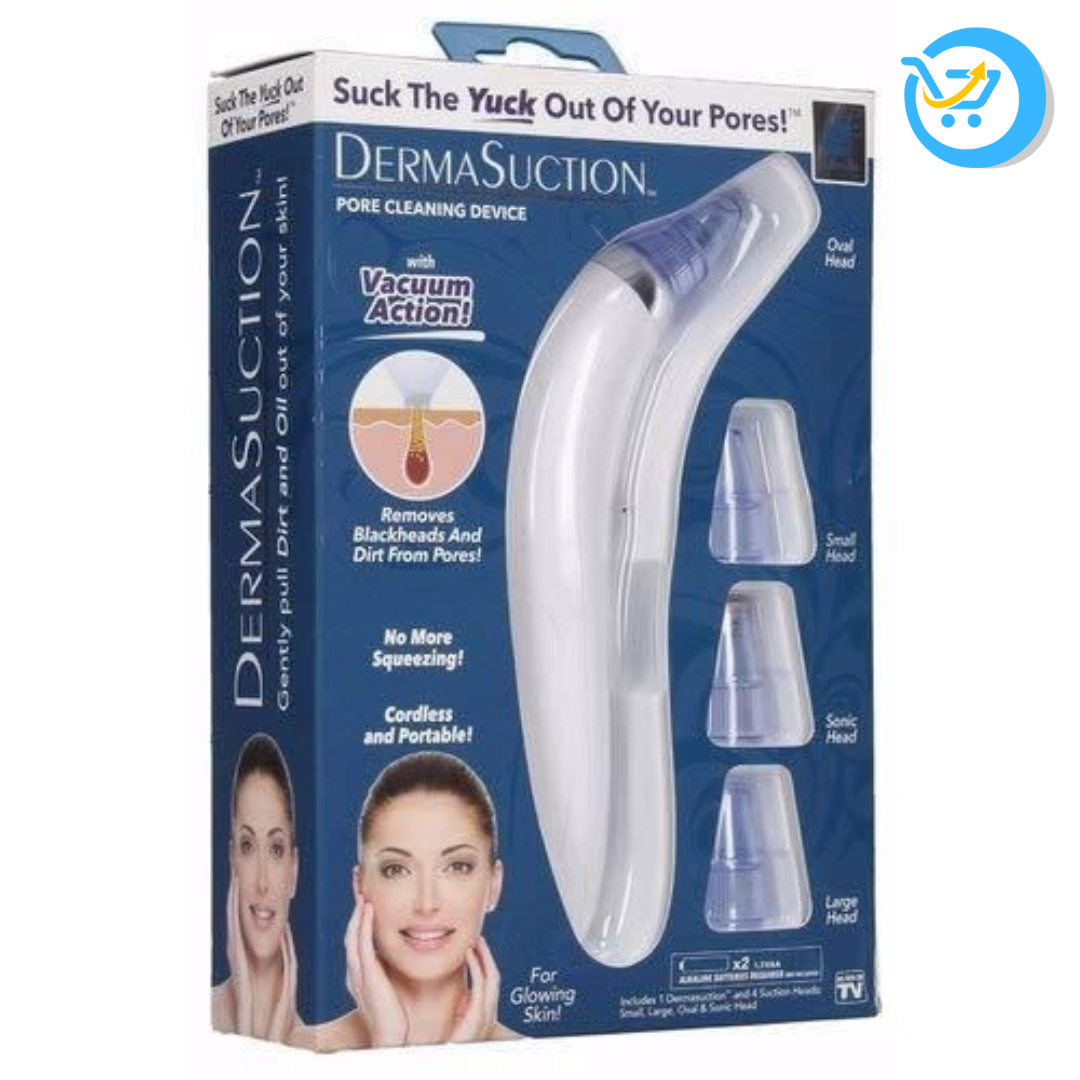 4 in 1 Multi-function Blackhead and Whitehead Remover Derma Suction (Vacuum Suction)