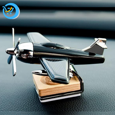 Solar Powered Car Perfume Diffuser/Dispenser | Aeroplane Glider Design