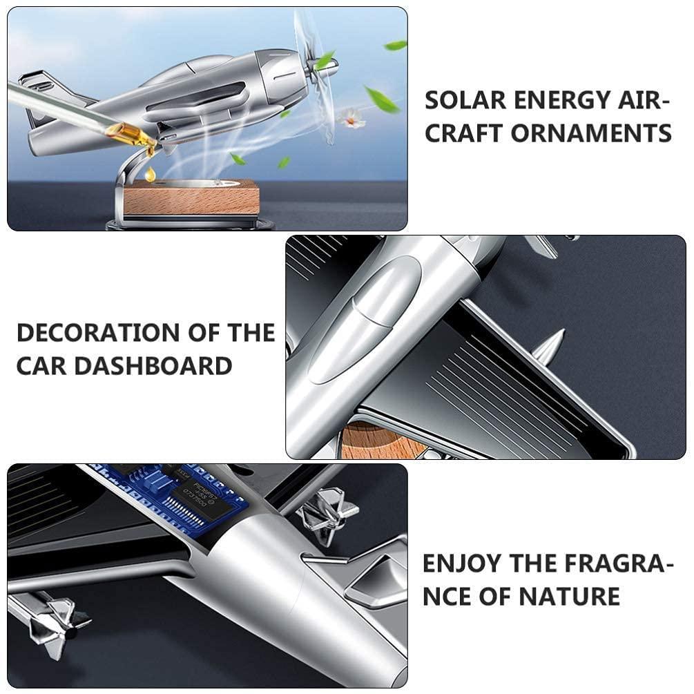 Solar Powered Car Perfume Diffuser/Dispenser | Aeroplane Glider Design