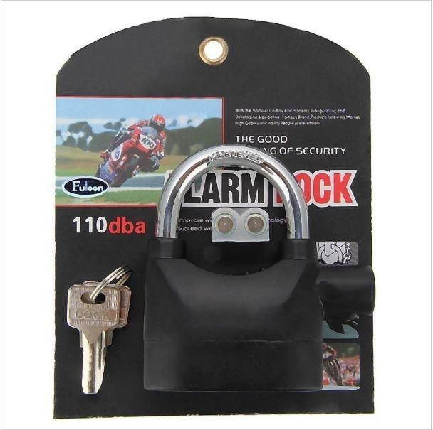 Alarm Lock - Motion Sensor Security Padlock Siren Alarm Lock